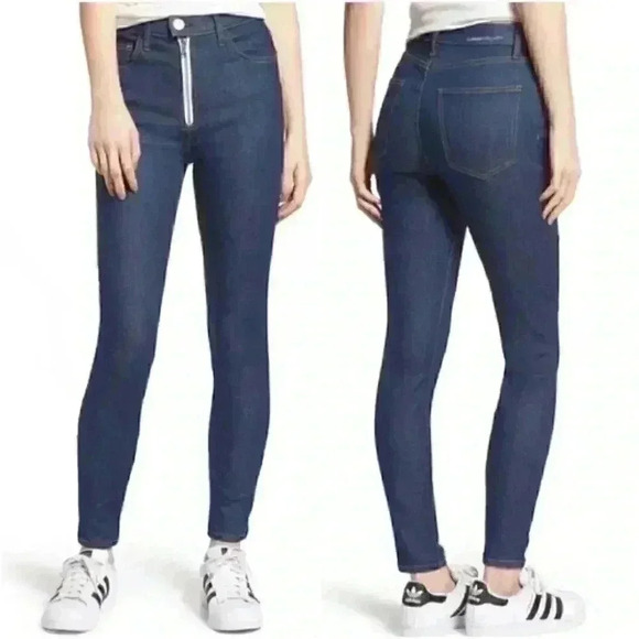 NWT Current/Elliott Ultra High Waist Skinny Jeans - Picture 2 of 7